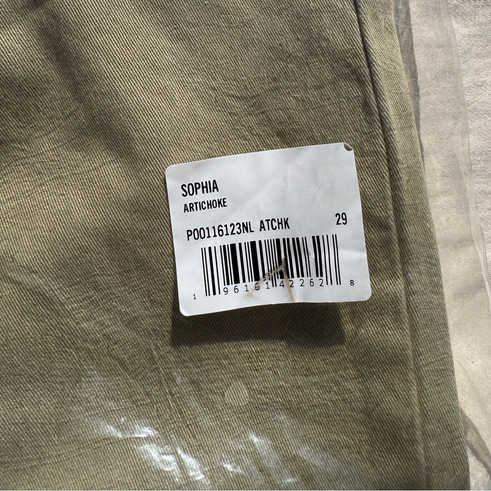 Pistola - SOPHIA WIDE LEG PANT - ARTICHOKE - Picture 8 of 8